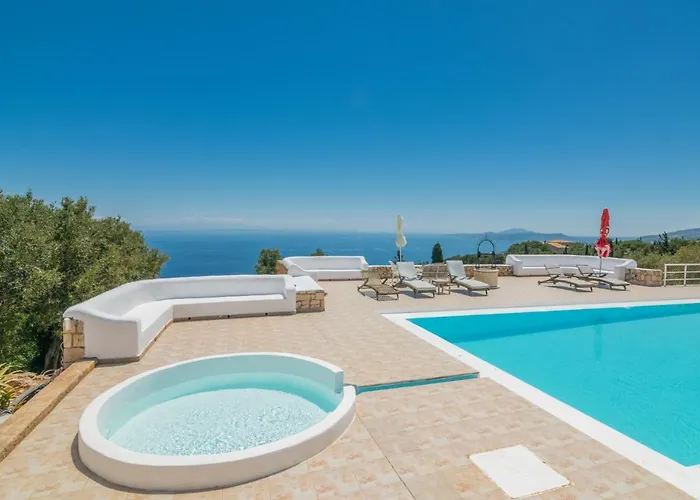 Lägenhetshotell Armyra - With Sea Views & Shared Pool Volímai