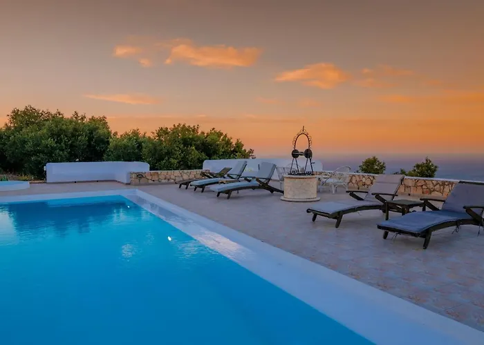 Armyra - With Sea Views & Shared Pool Lägenhetshotell Volímai